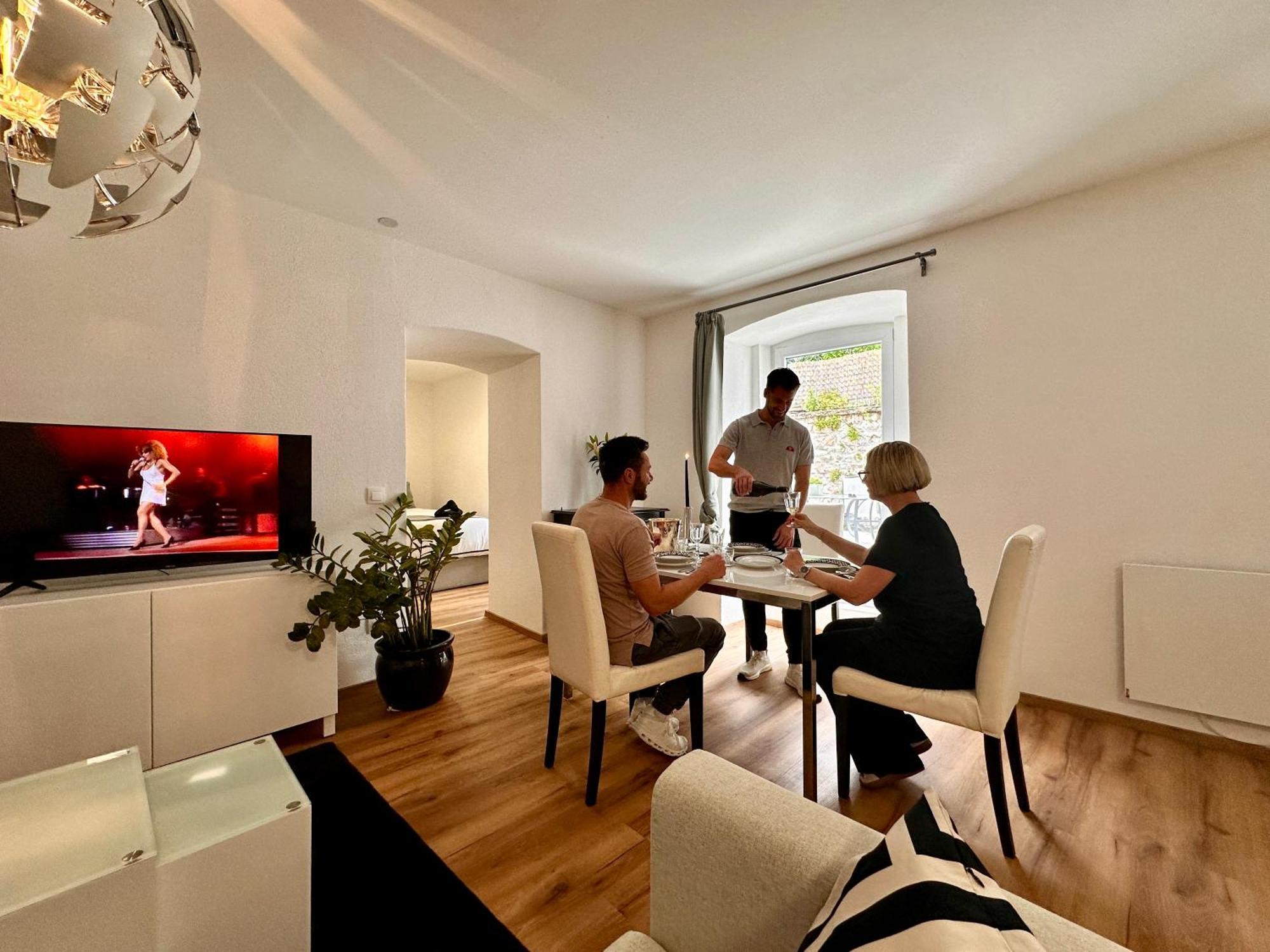 Schoene Ferienwohnung Schottwien Exterior photo